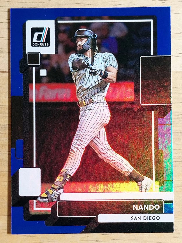 2022 Donruss Variations Holo Blue #82 Fernando Tatis Jr.