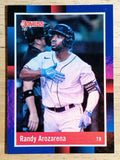 2022 Donruss Variations Holo Blue #275 Randy Arozarena RETRO