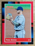 2022 Donruss Variations Red #247 Pete Alonso RETRO