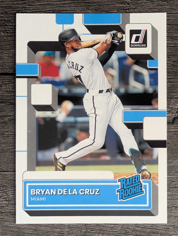 2022 Donruss #53 Bryan De La Cruz RR RC