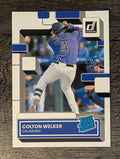2022 Donruss #56 Colton Welker RR RC