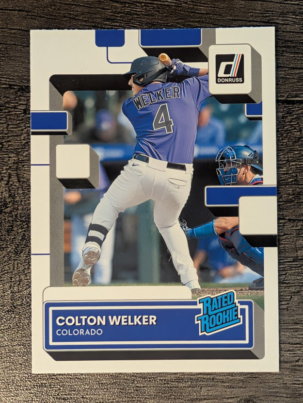 2022 Donruss #56 Colton Welker RR RC