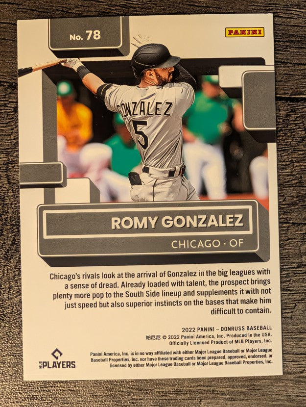 2022 Donruss #78 Romy Gonzalez RR RC