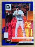 2022 Donruss Holo Blue #134 Kris Bryant