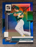 2022 Donruss Holo Blue #162 Matt Chapman