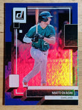 2022 Donruss Holo Blue #184 Matt Olson