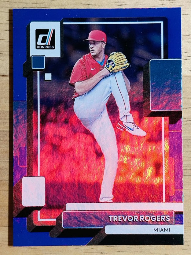 2022 Donruss Holo Blue #228 Trevor Rogers
