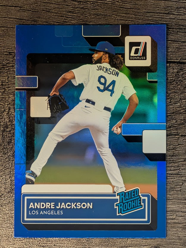 2022 Donruss Holo Blue #48 Andre Jackson RR