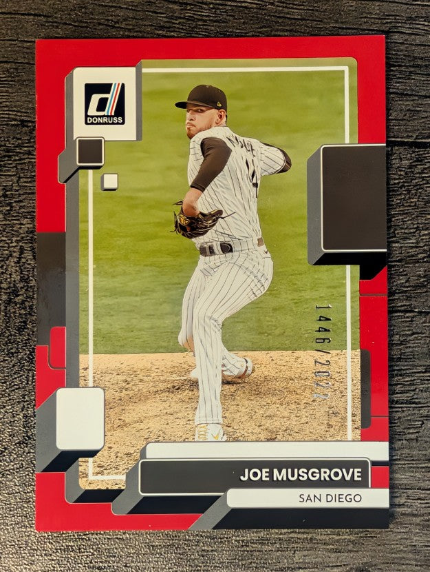 2022 Donruss Red #182 Joe Musgrove