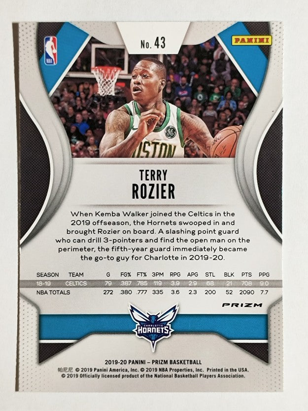 2019-20 Panini Prizm Prizms Silver #43 Terry Rozier