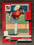 2022 Donruss Red #90 Zac Gallen