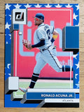 2022 Donruss Variations Independence Day #121 Ronald Acuna Jr.
