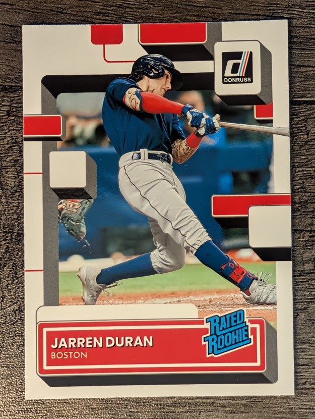 2022 Donruss #40 Jarren Duran RR RC