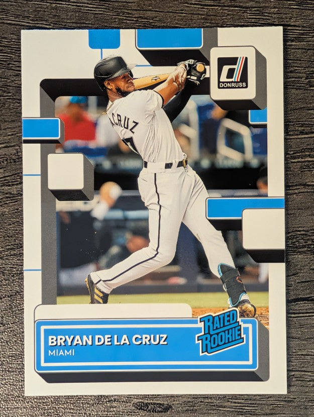 2022 Donruss #53 Bryan De La Cruz RR RC