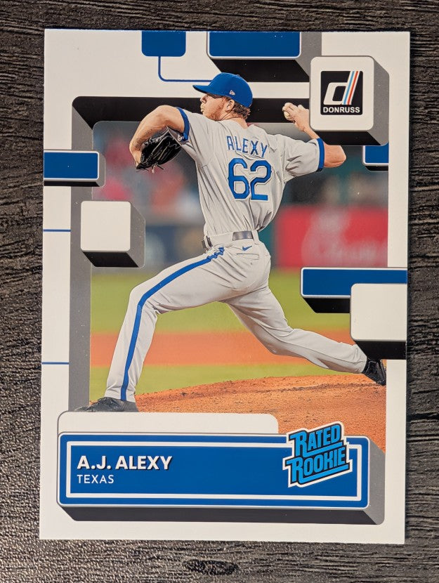 2022 Donruss #61 A.J. Alexy RR RC