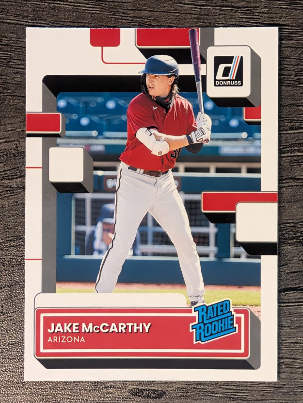 2022 Donruss #73 Jake McCarthy RR RC