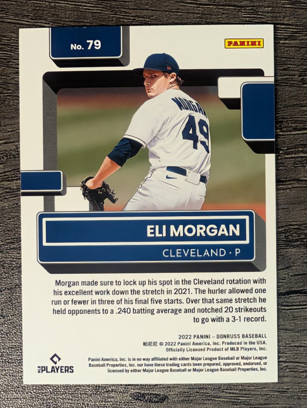 2022 Donruss #79 Eli Morgan RR RC