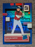 2022 Donruss Holo Blue #73 Jake McCarthy RR