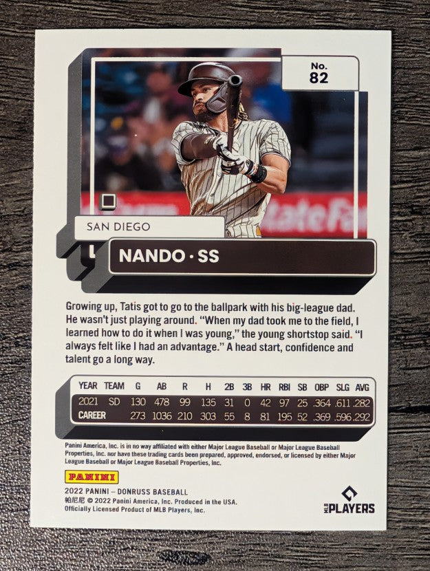 2022 Donruss Variations #82 Fernando Tatis Jr.