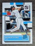 2022 Donruss #53 Bryan De La Cruz RR RC
