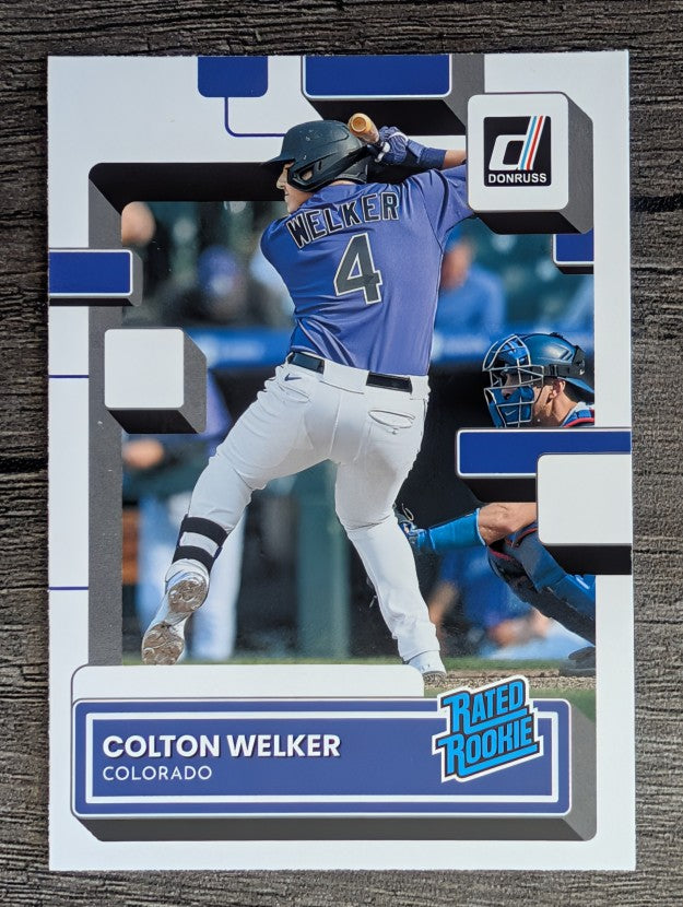 2022 Donruss #56 Colton Welker RR RC