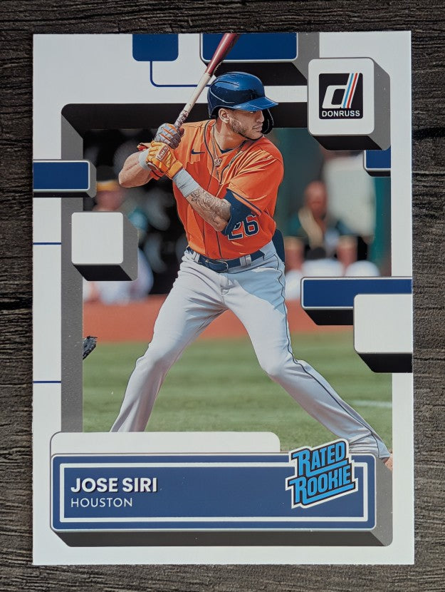 2022 Donruss #62 Jose Siri RR RC