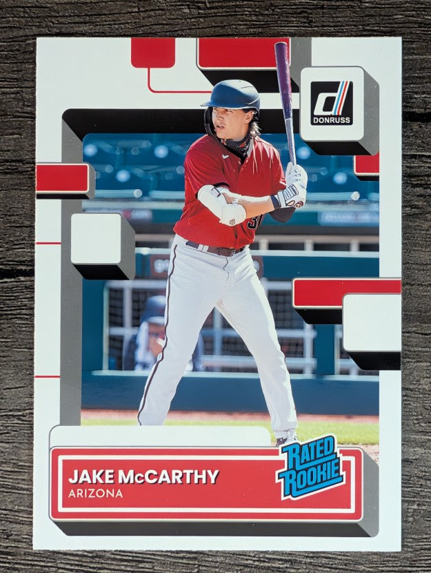 2022 Donruss #73 Jake McCarthy RR RC