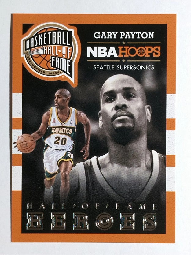 2013-14 Hoops Hall of Fame Heroes #25 Gary Payton