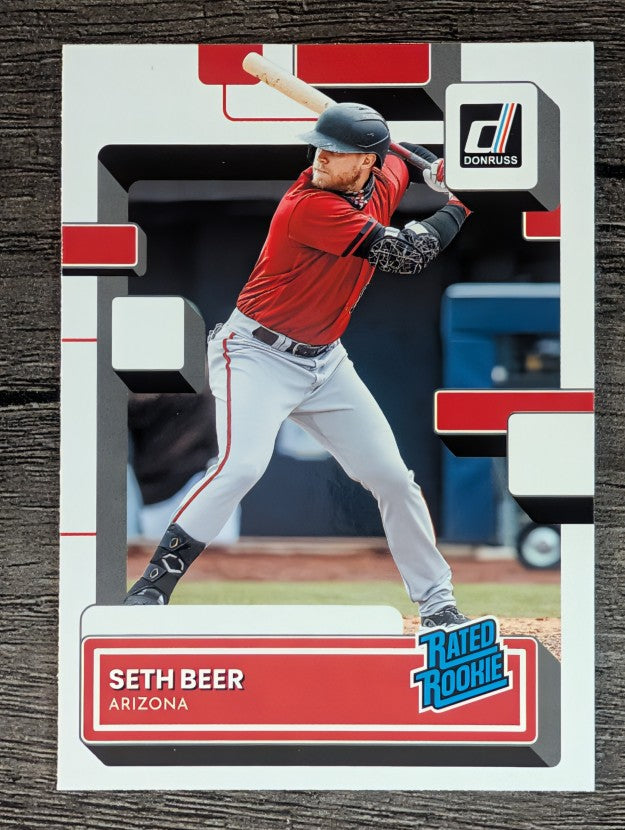 2022 Donruss #58 Seth Beer RR RC