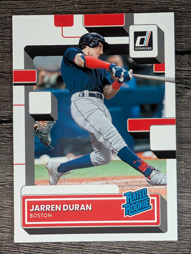 2022 Donruss #40 Jarren Duran RR RC