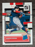 2022 Donruss #40 Jarren Duran RR RC