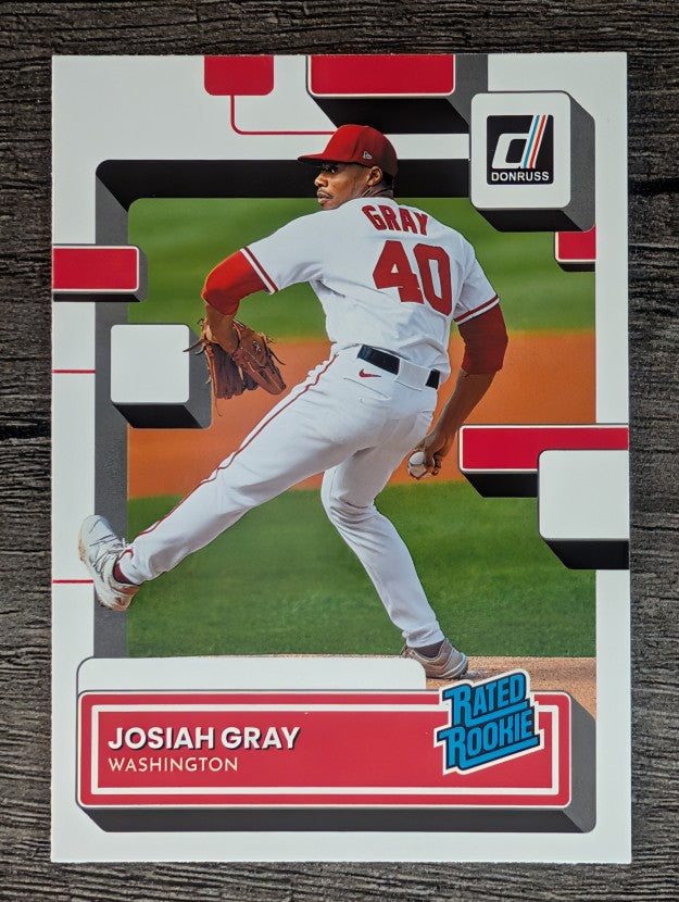2022 Donruss #42 Josiah Gray RR RC