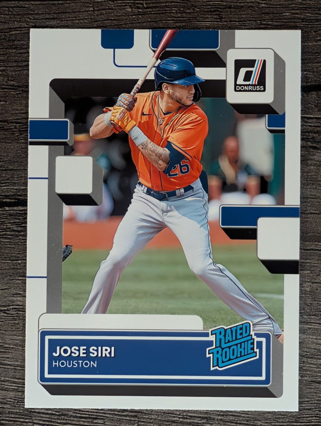 2022 Donruss #62 Jose Siri RR RC