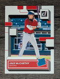 2022 Donruss #73 Jake McCarthy RR RC