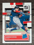 2022 Donruss #40 Jarren Duran RR RC
