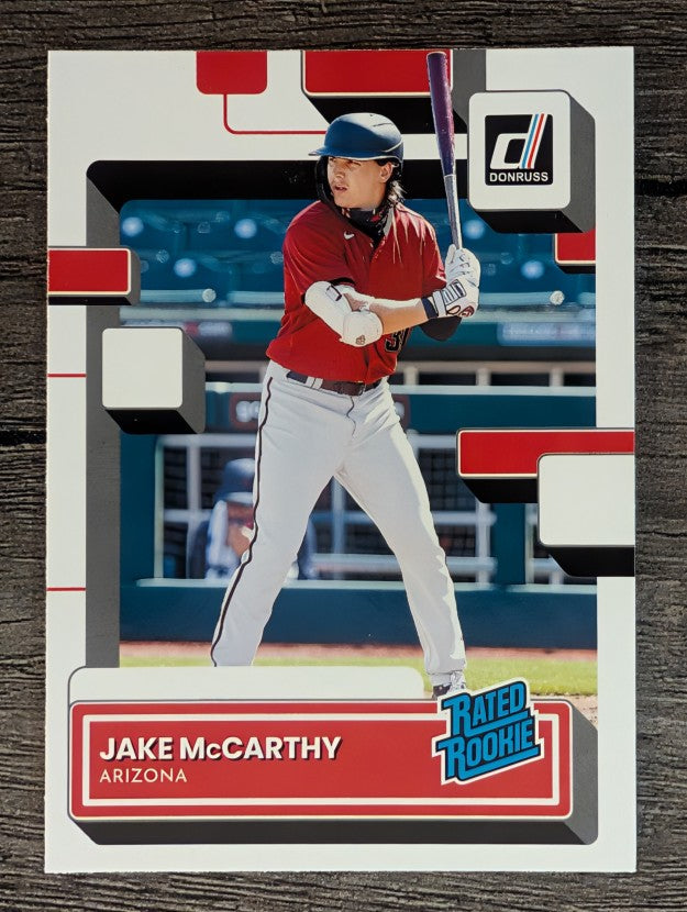 2022 Donruss #73 Jake McCarthy RR RC