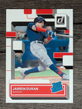 2022 Donruss #40 Jarren Duran RR RC