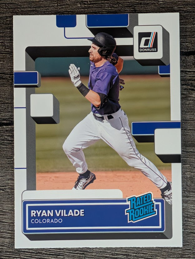 2022 Donruss #64 Ryan Vilade RR RC
