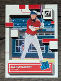 2022 Donruss #73 Jake McCarthy RR RC