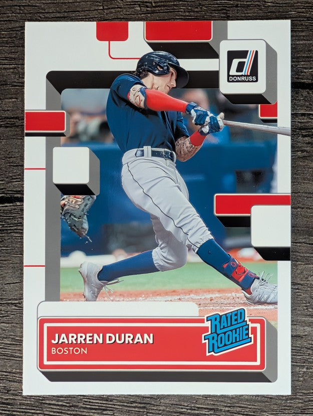2022 Donruss #40 Jarren Duran RR RC