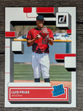 2022 Donruss #63 Luis Frias RR RC