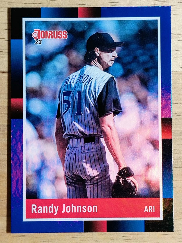 2022 Donruss Holo Blue #236 Randy Johnson RETRO