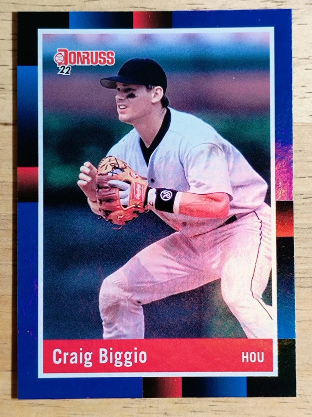 2022 Donruss Holo Blue #234 Craig Biggio RETRO
