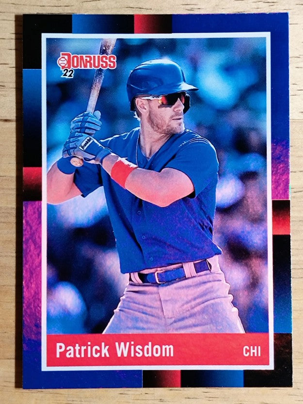 2022 Donruss Holo Blue #273 Patrick Wisdom RETRO