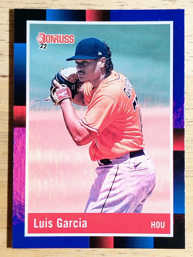 2022 Donruss Holo Blue #260 Luis Garcia RETRO
