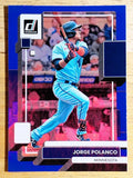 2022 Donruss Holo Blue #131 Jorge Polanco
