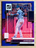 2022 Donruss Holo Blue #204 Javier Baez