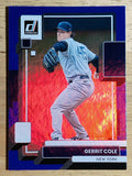 2022 Donruss Holo Blue #165 Gerrit Cole