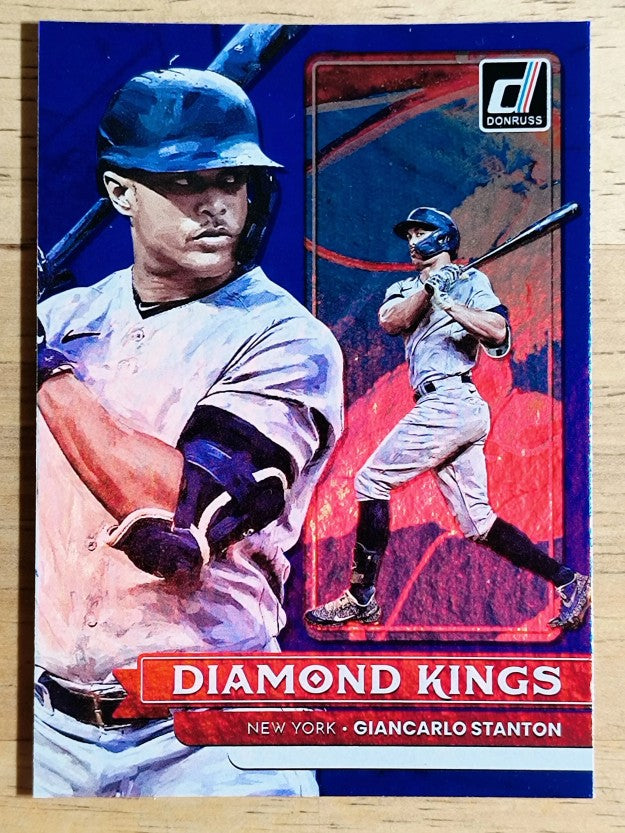 2022 Donruss Holo Blue #3 Giancarlo Stanton DK