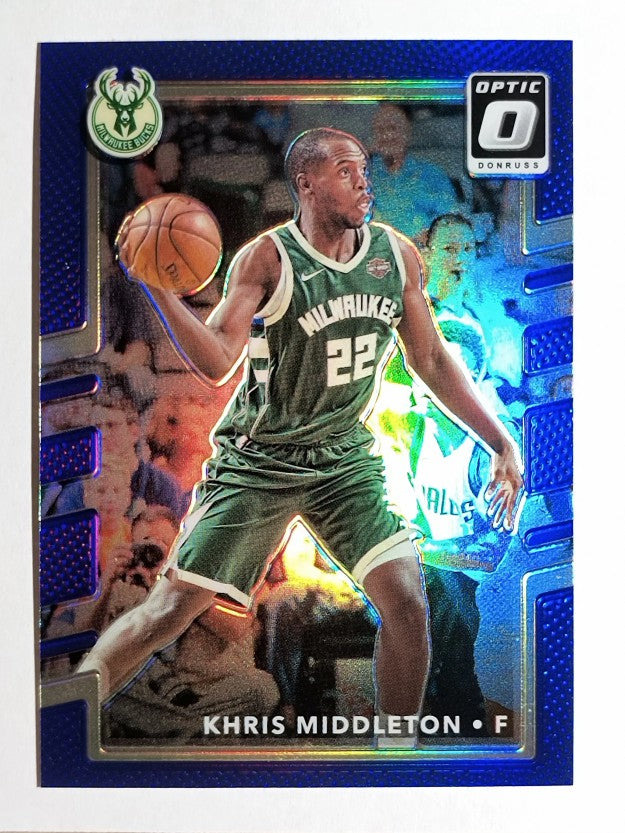 2017-18 Donruss Optic Purple #84 Khris Middleton